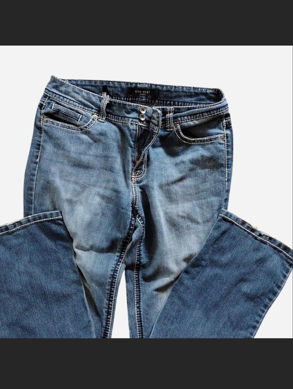 Nine West Women’s Light Blue Boot Cut Jeans